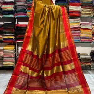 Maheshwari Kali Border Saree