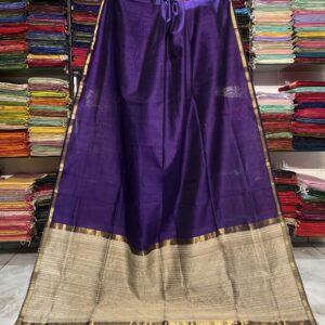 Maheshwari Ghicha Pallu Saree